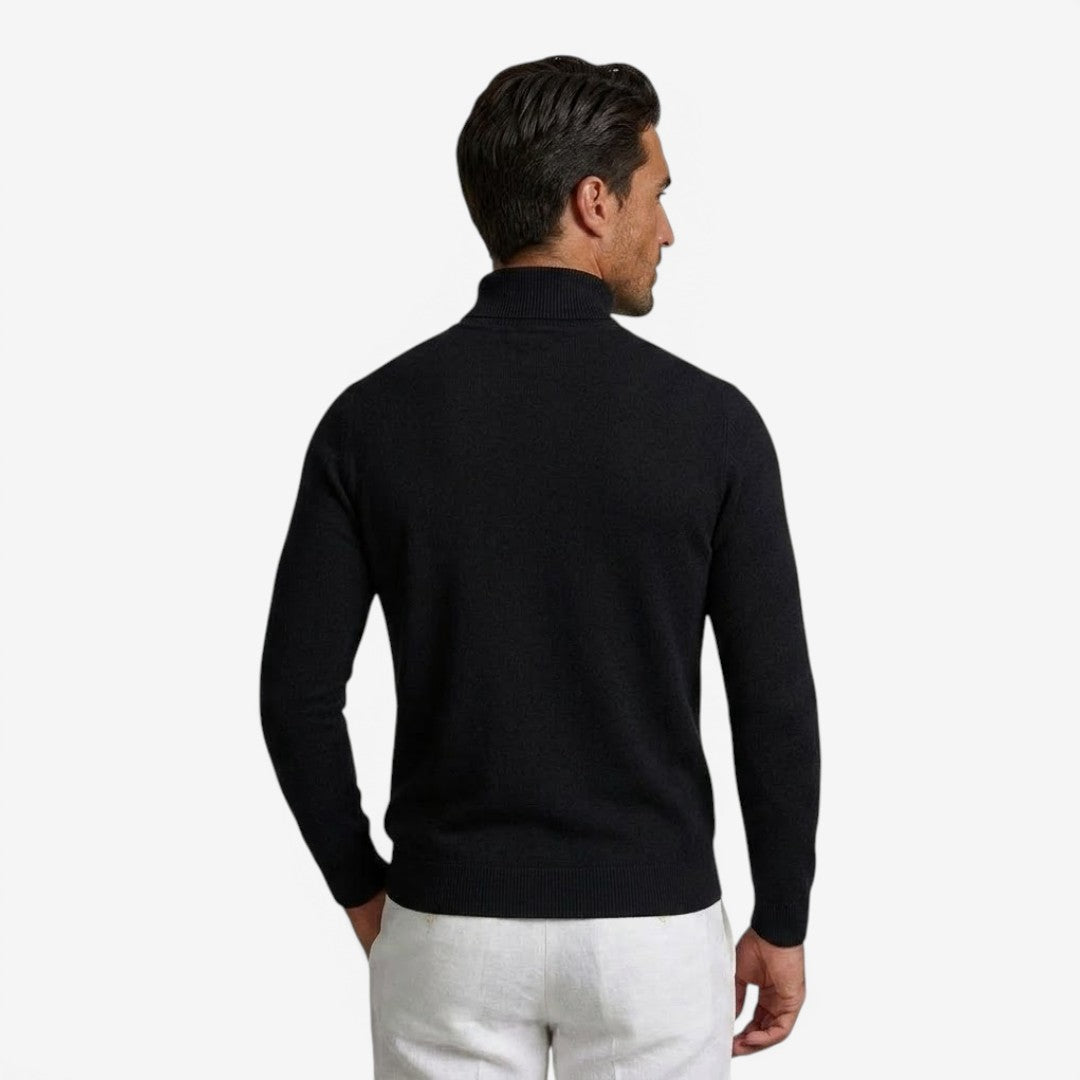 Jorvalore | Men's Slim Fit Turtleneck Jumper for Smart Casual Wear