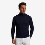 Jorvalore | Men's Slim Fit Turtleneck Jumper for Smart Casual Wear