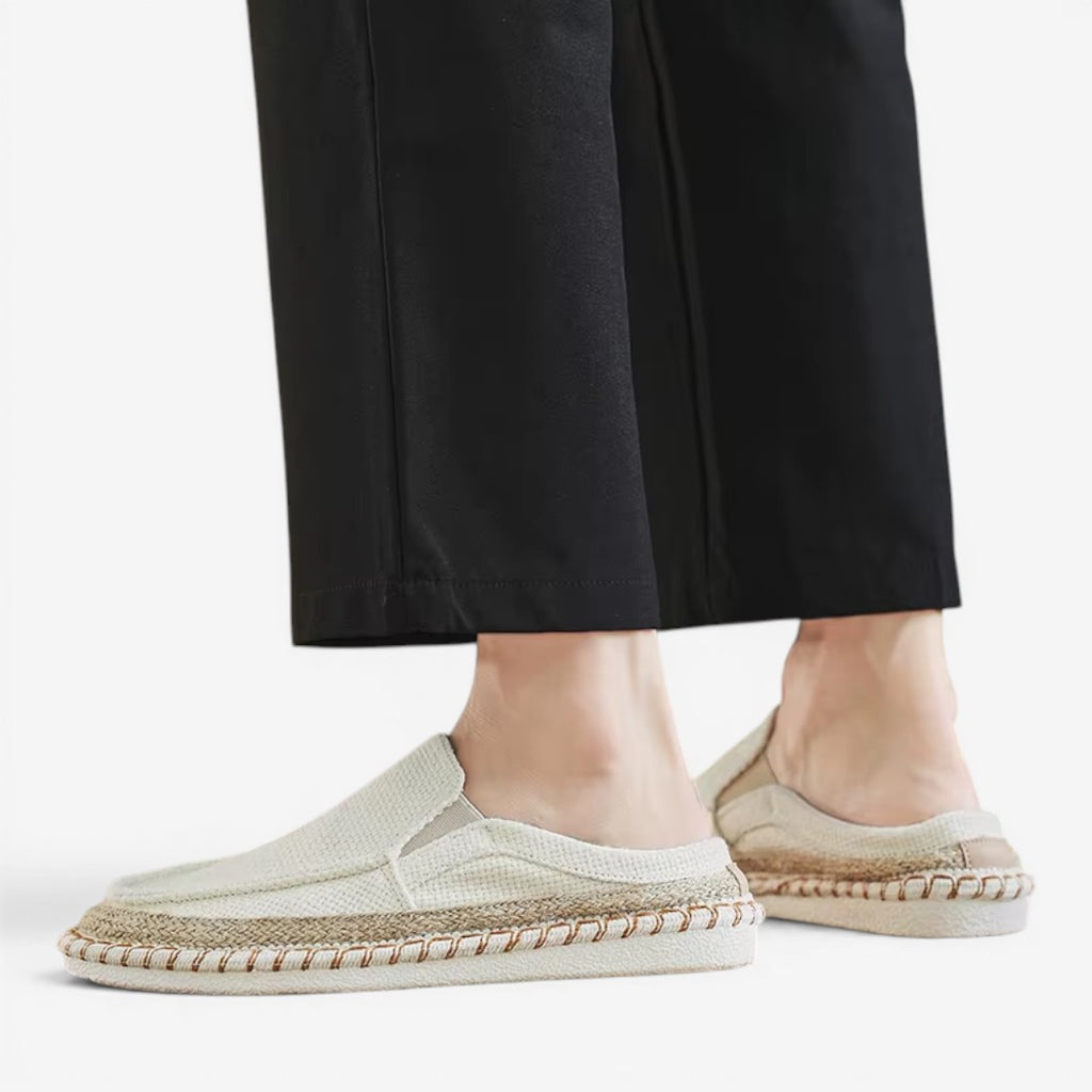 Jorvalore | Men's Slip-On Espadrille Sneakers Lightweight Vacation Shoes