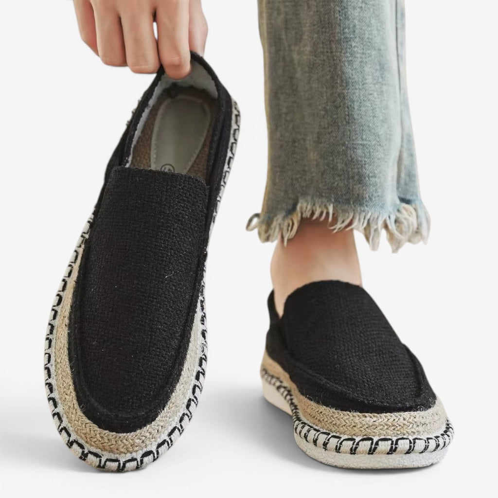 Jorvalore | Men's Slip-On Espadrille Sneakers Lightweight Vacation Shoes