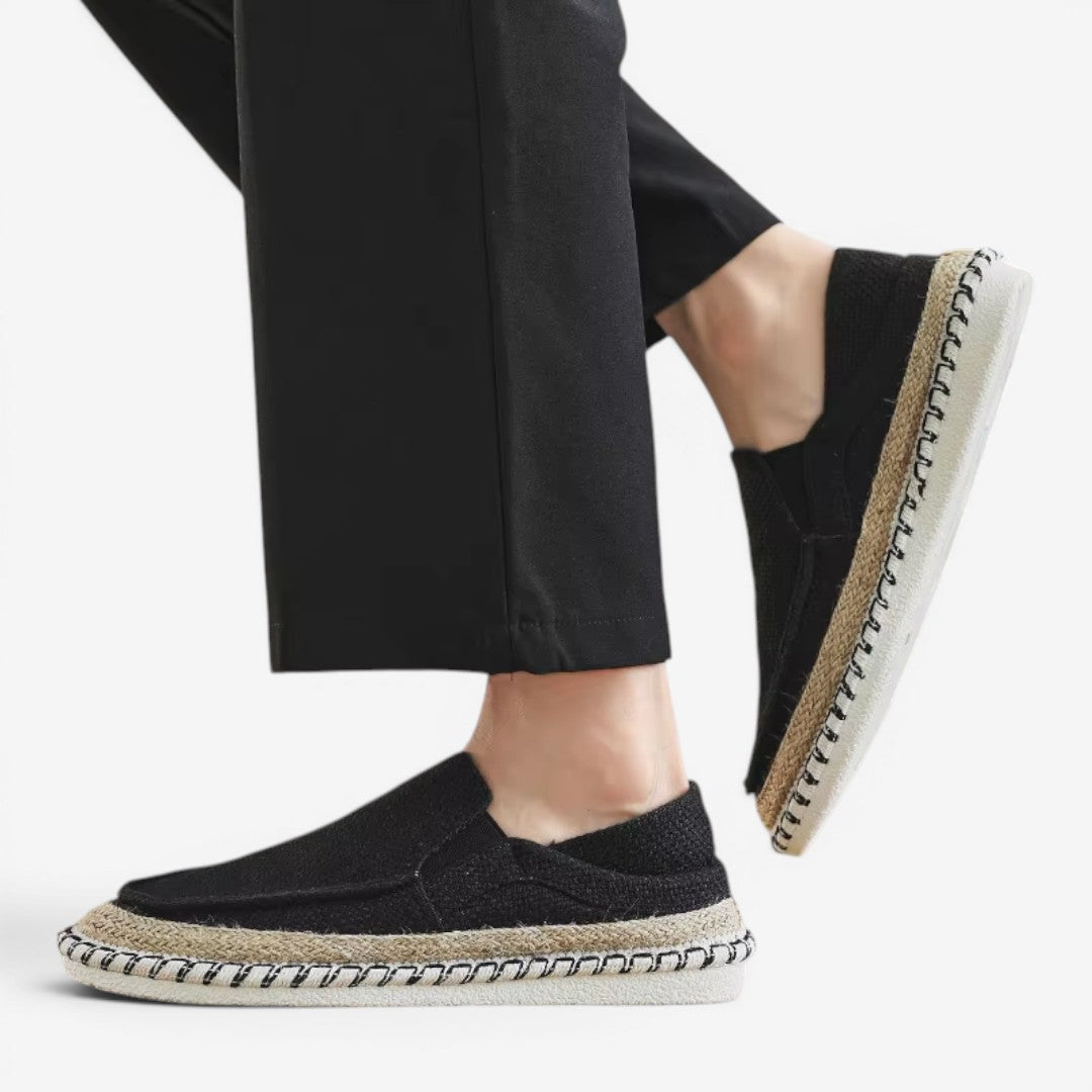 Jorvalore | Men's Slip-On Espadrille Sneakers Lightweight Vacation Shoes