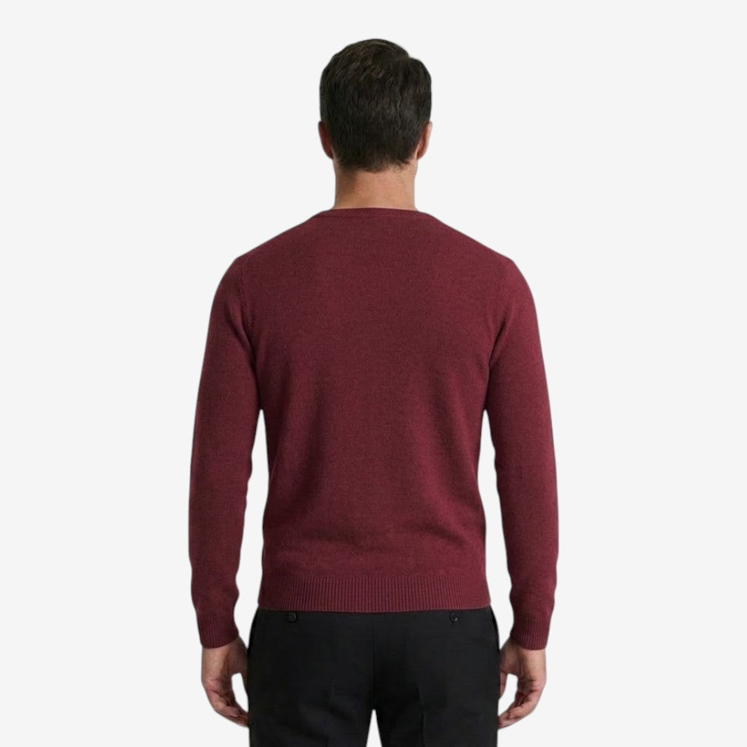 Jorvalore | Men’s Soft Slim Fit V-Neck Sweatshirt Classic Casual Style