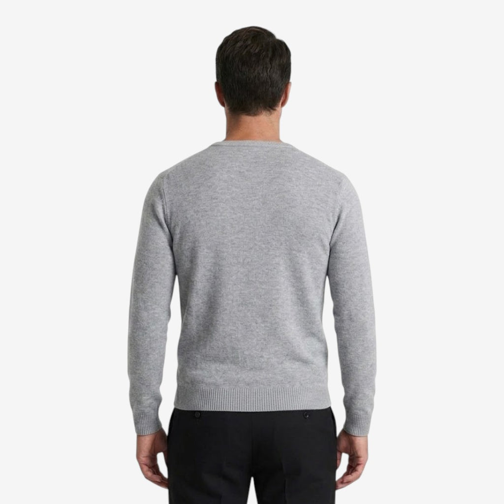 Jorvalore | Men’s Soft Slim Fit V-Neck Sweatshirt Classic Casual Style