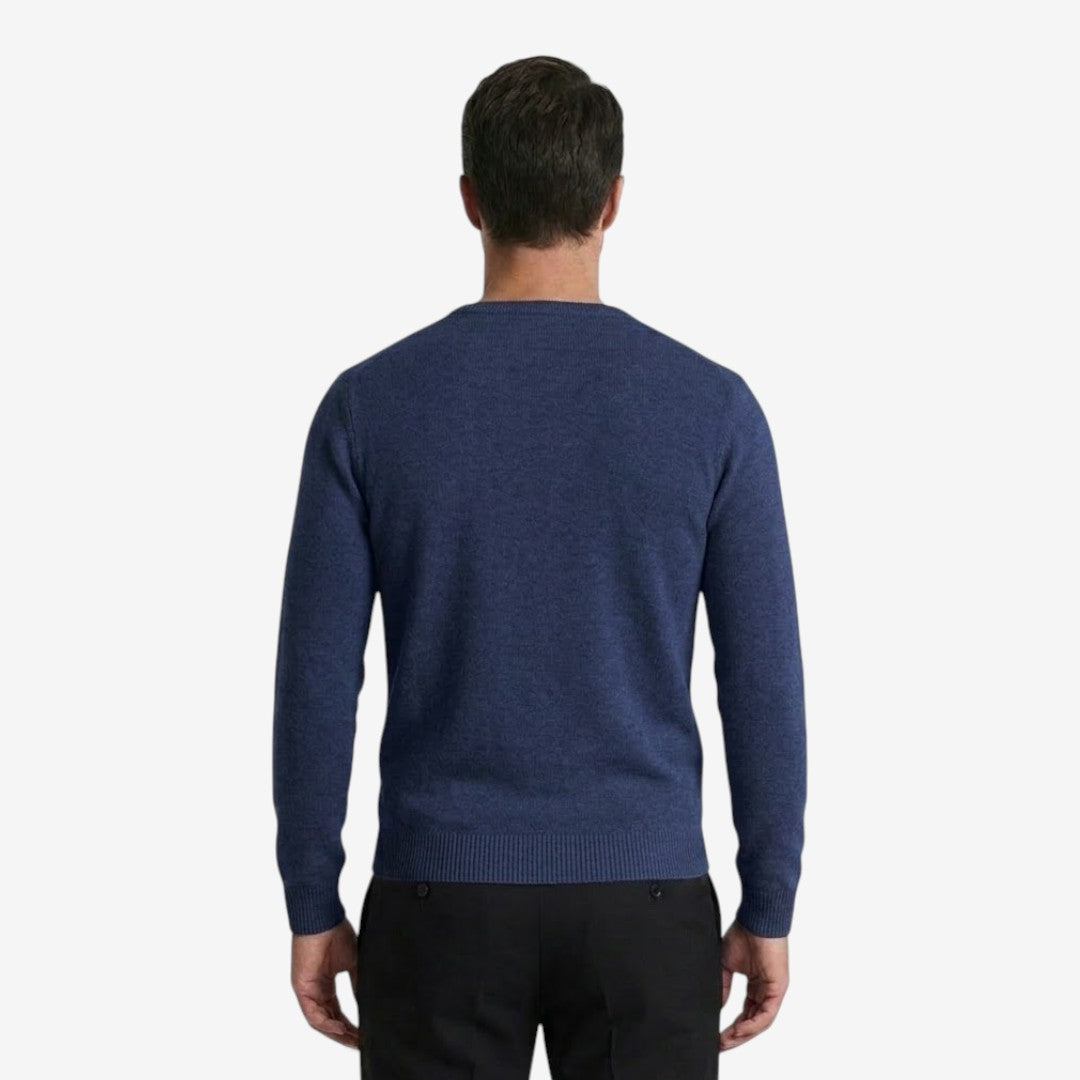 Jorvalore | Men’s Soft Slim Fit V-Neck Sweatshirt Classic Casual Style