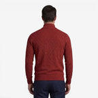 Jorvalore | Men's Soft Stretch Quarter Zip Jumper with Stand Collar