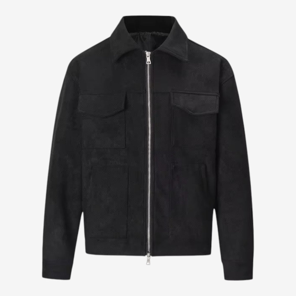 Jorvalore | Men’s Stand Collar Zip Jacket Lightweight Everyday Outerwear