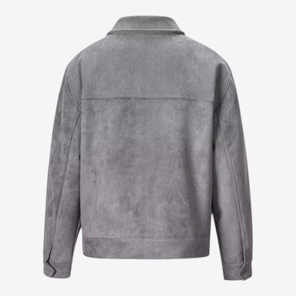 Jorvalore | Men’s Stand Collar Zip Jacket Lightweight Everyday Outerwear
