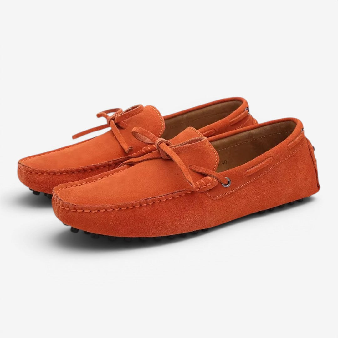 Jorvalore | Men's Suede Driving Loafers for Summer Casual Wear