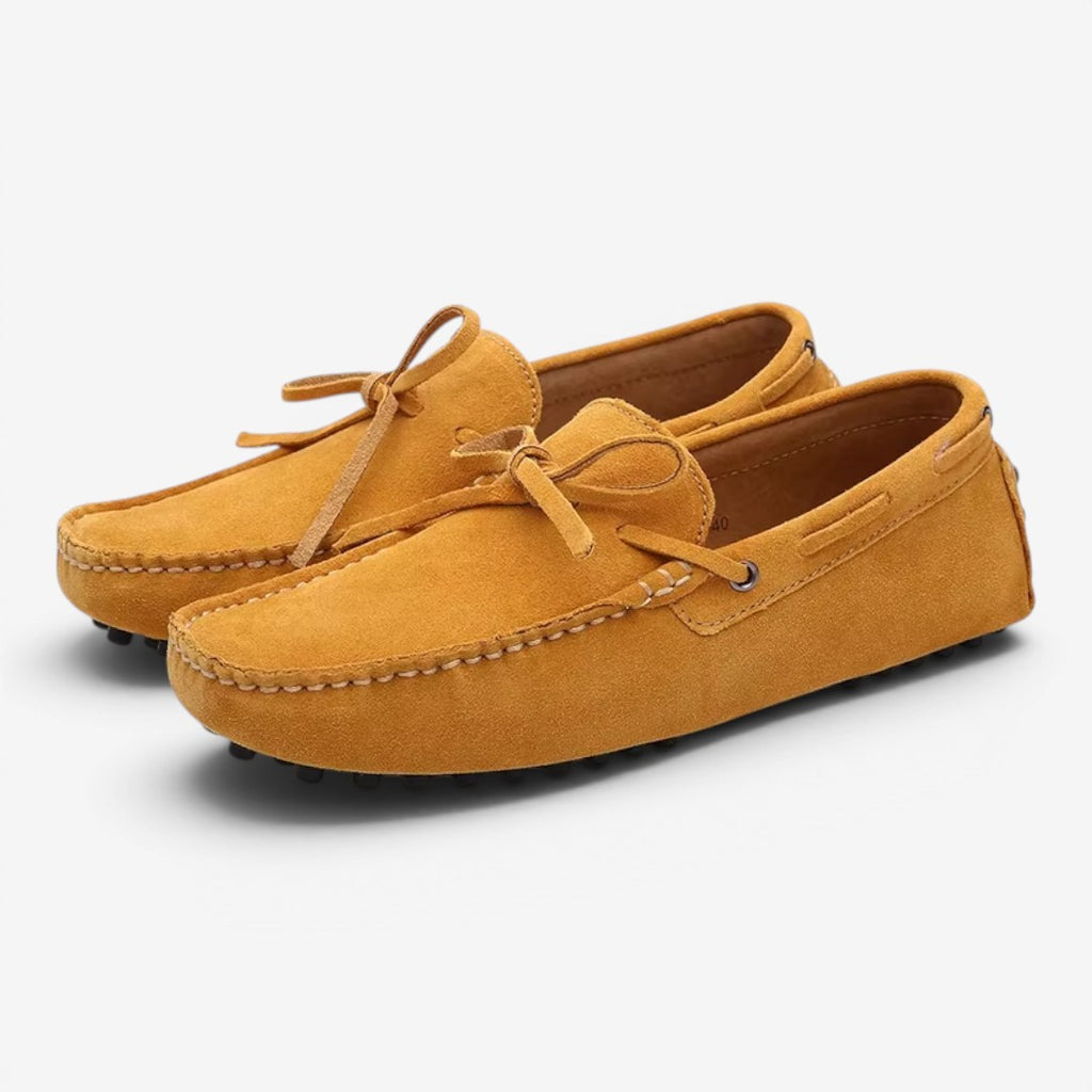 Jorvalore | Men's Suede Driving Loafers for Summer Casual Wear