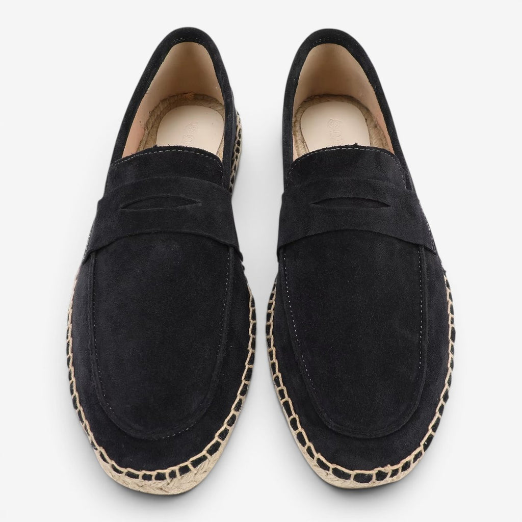Jorvalore | Men's Suede Espadrilles Slip-On Summer Walking Shoes