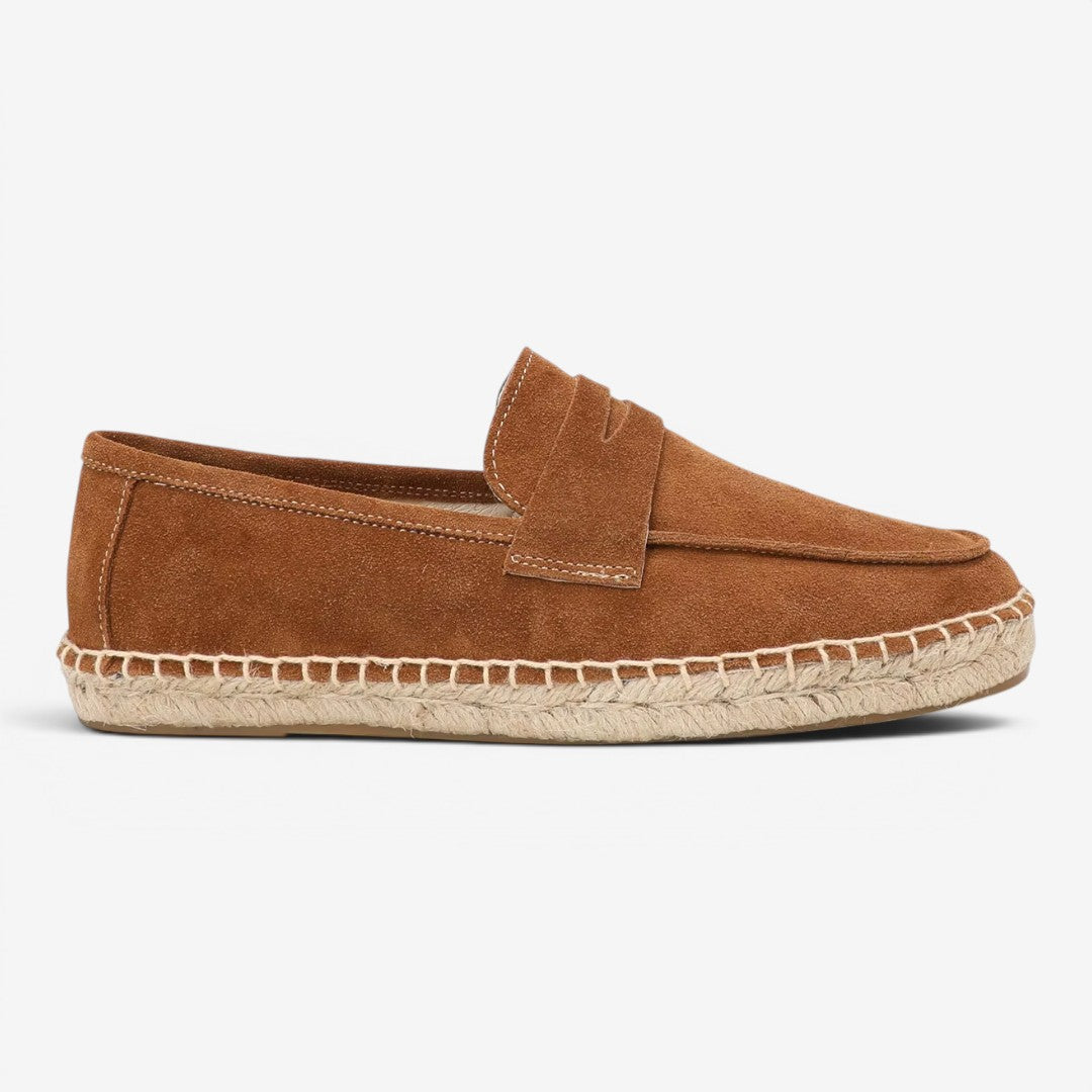 Jorvalore | Men's Suede Espadrilles Slip-On Summer Walking Shoes