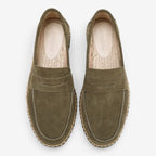 Jorvalore | Men's Suede Espadrilles Slip-On Summer Walking Shoes