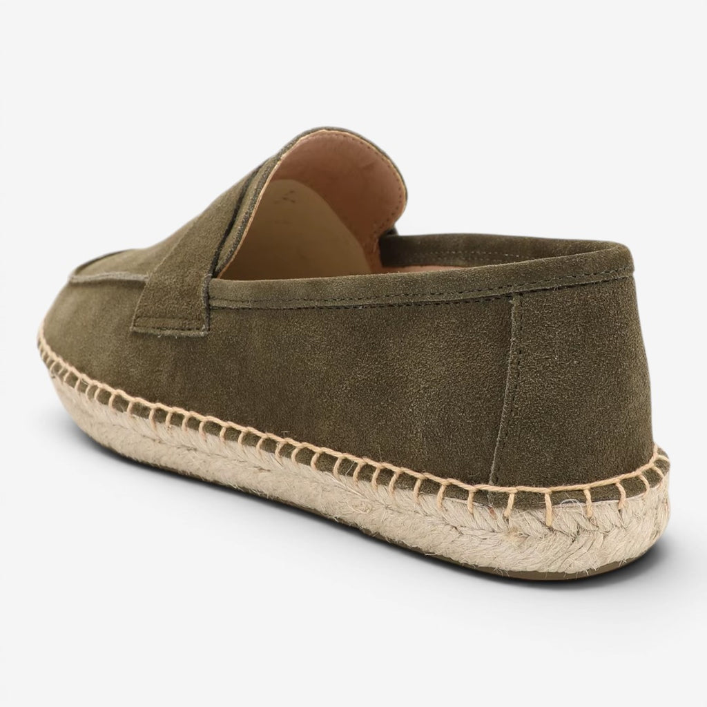 Jorvalore | Men's Suede Espadrilles Slip-On Summer Walking Shoes