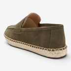 Jorvalore | Men's Suede Espadrilles Slip-On Summer Walking Shoes