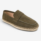 Jorvalore | Men's Suede Espadrilles Slip-On Summer Walking Shoes