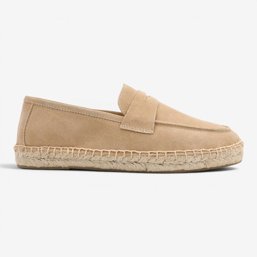 Jorvalore | Men's Suede Espadrilles Slip-On Summer Walking Shoes