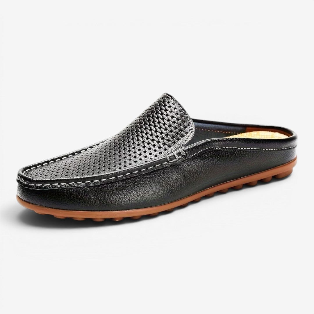 Jorvalore | Men's Summer Mule Loafers Breathable Slip-On Walking Shoes