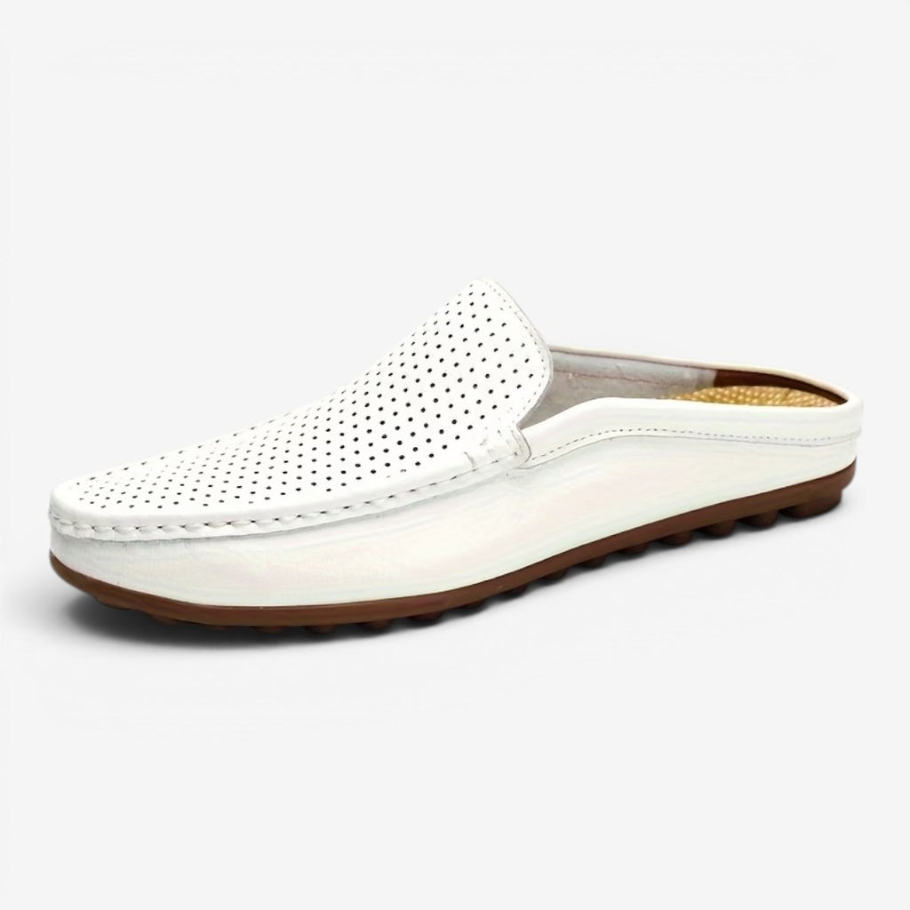Jorvalore | Men's Summer Mule Loafers Breathable Slip-On Walking Shoes