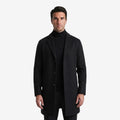 Jorvalore | Men’s Tailored Overcoat Single Breasted Notch Lapel Winter Coat