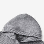 Jorvalore | Men's Thick Knit Button Neck Hooded Jumper Warm Winter Knitwear