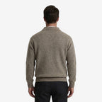 Jorvalore | Men's Thick Knit Polo Jumper for Winter