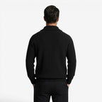 Jorvalore | Men's Thick Quarter Zip Knit Jumper for Autumn & Winter