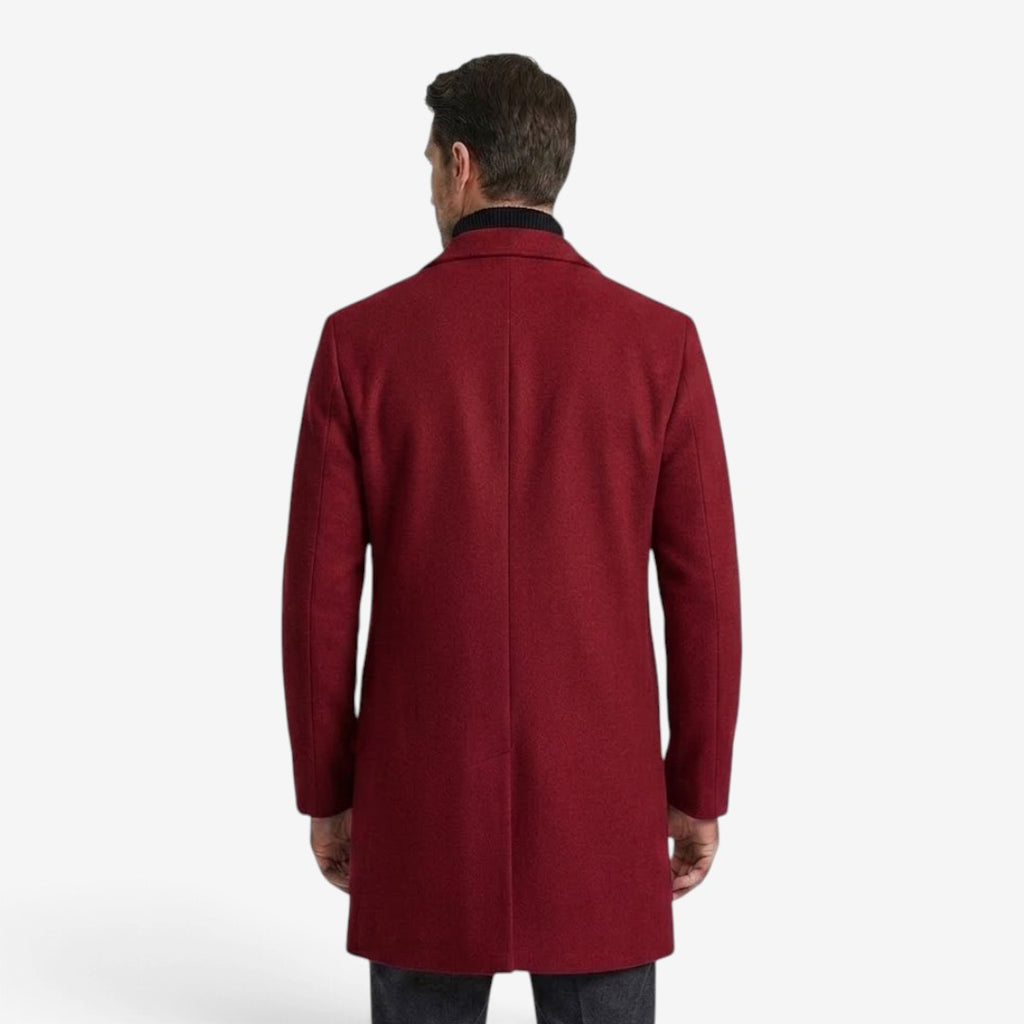 Jorvalore | Men's Trench Coat Long Slim Fit Formal Winter Overcoat