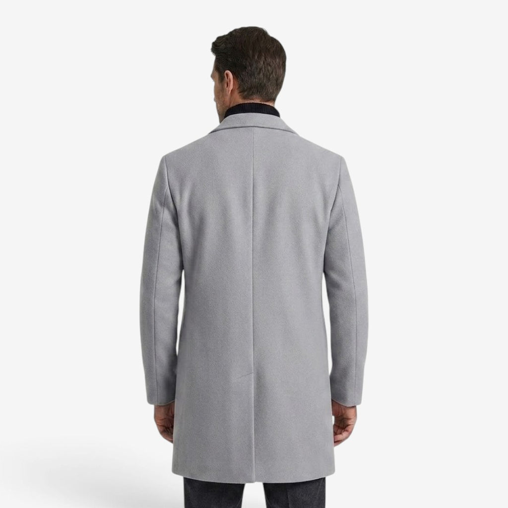 Jorvalore | Men's Trench Coat Long Slim Fit Formal Winter Overcoat