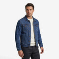 Jorvalore | Men’s Vintage Denim Jacket Slim Fit Classic Lapel