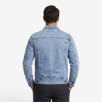 Jorvalore | Men’s Vintage Denim Jacket Slim Fit Classic Lapel