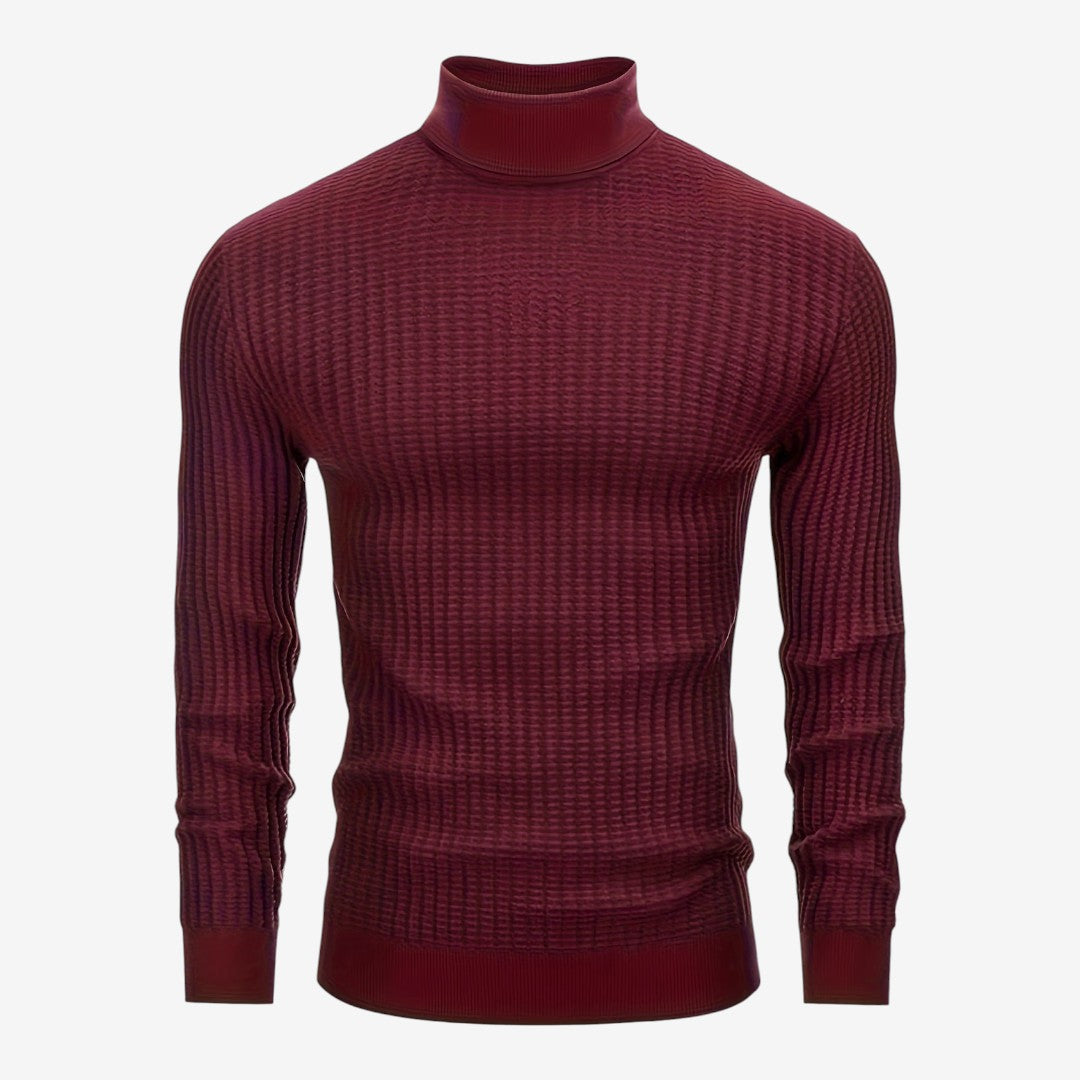 Jorvalore | Men's Warm High Neck Jumper for Winter