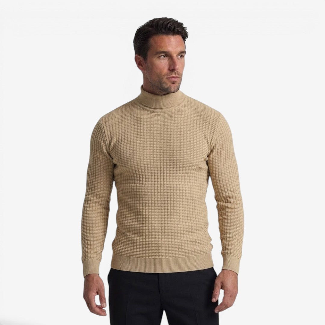 Jorvalore | Men's Warm High Neck Jumper for Winter