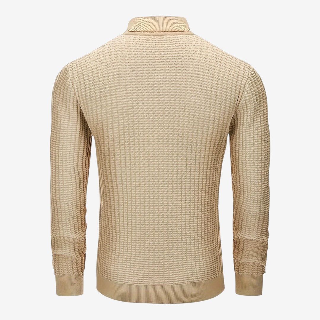 Jorvalore | Men's Warm High Neck Jumper for Winter