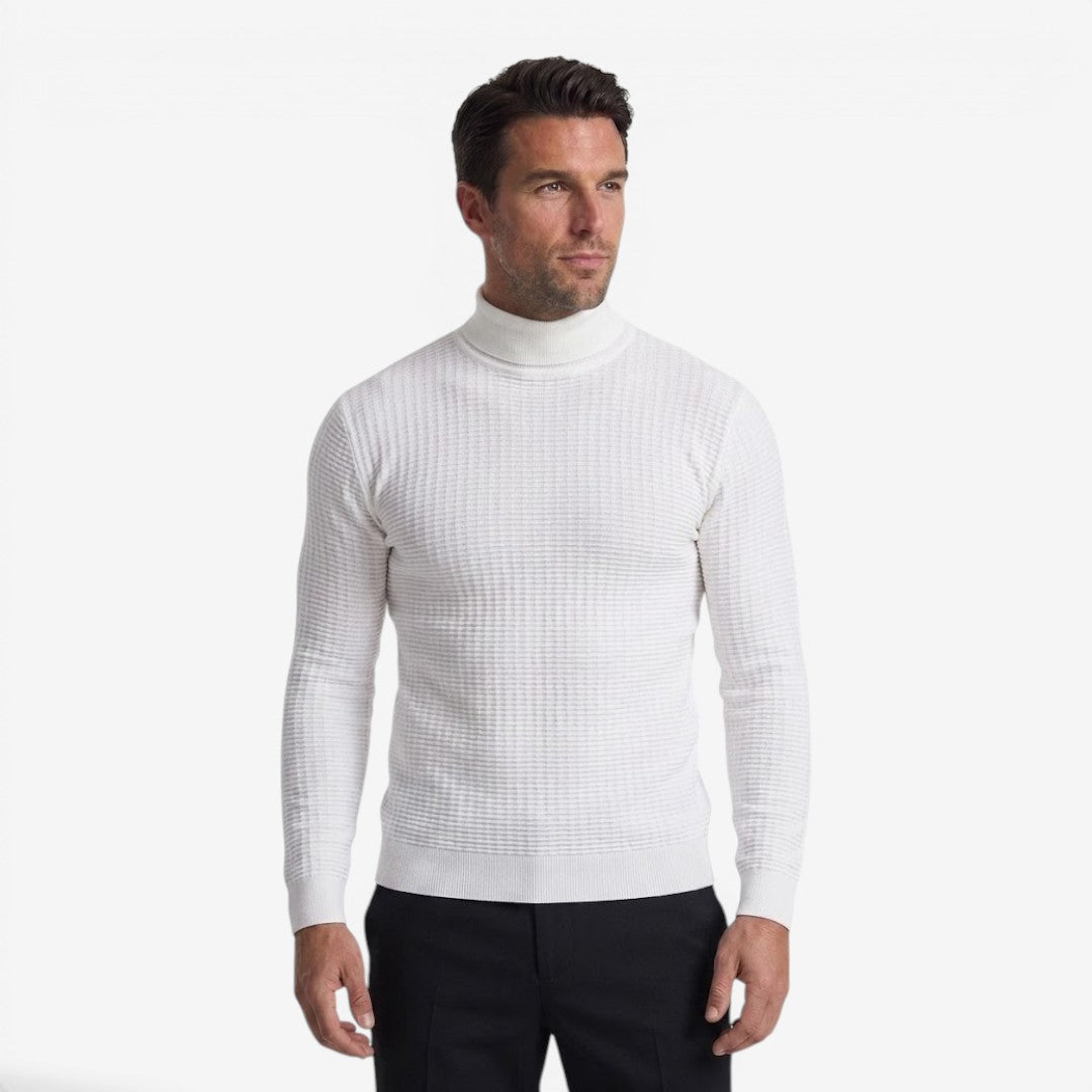 Jorvalore | Men's Warm High Neck Jumper for Winter