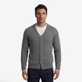 Jorvalore | Men's Warm Knit Button Cardigan with Pockets for Winter