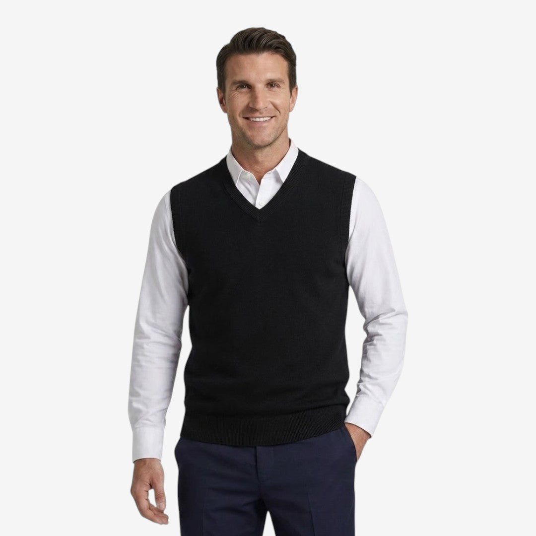 Jorvalore | Men's Warm Knit Slipover for Smart Casual Layering