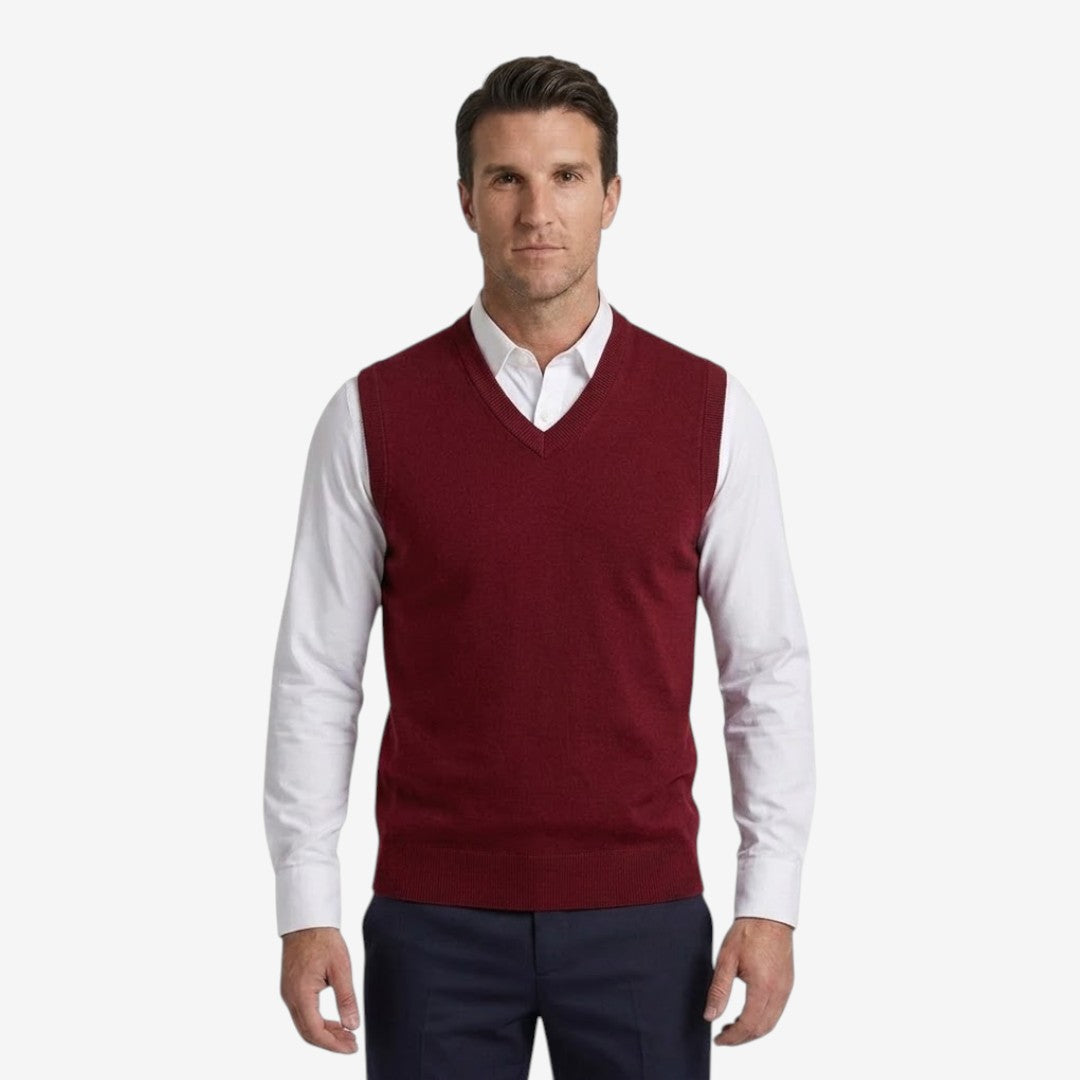 Jorvalore | Men's Warm Knit Slipover for Smart Casual Layering