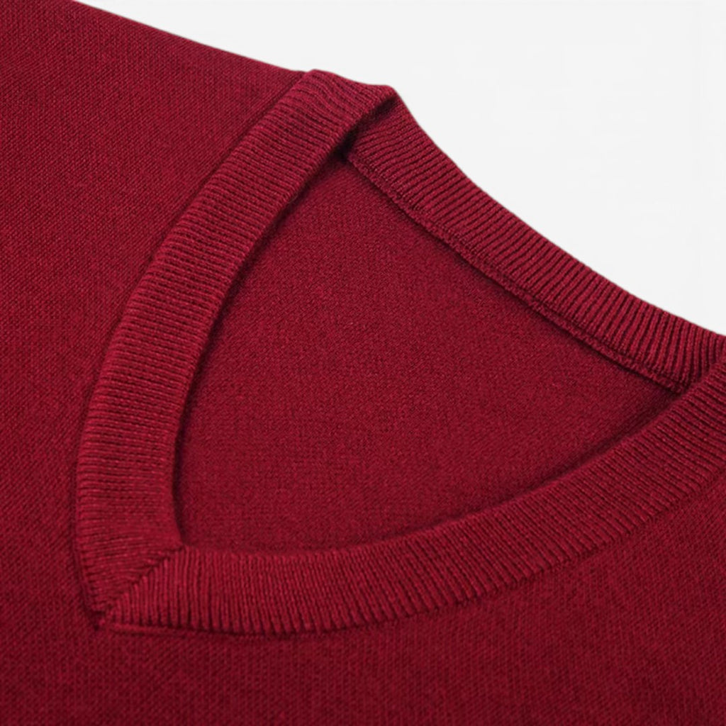 Jorvalore | Men's Warm Knit Slipover for Smart Casual Layering