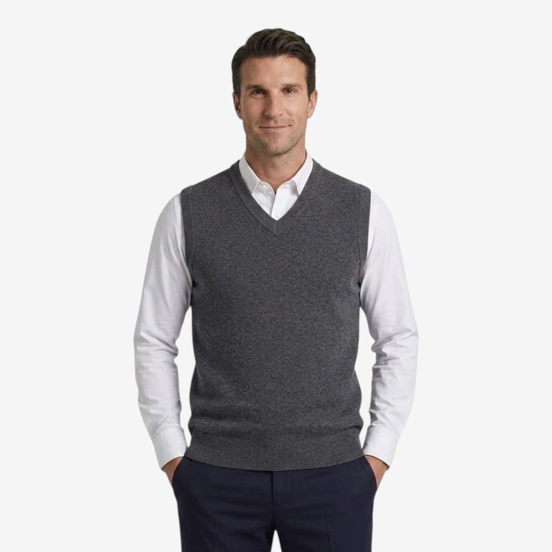 Jorvalore | Men's Warm Knit Slipover for Smart Casual Layering