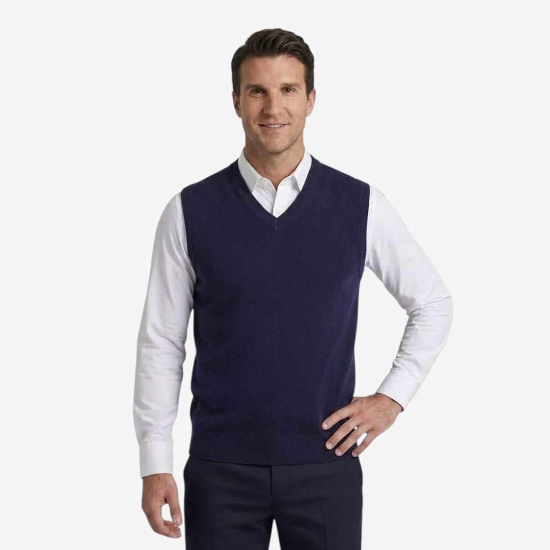 Jorvalore | Men's Warm Knit Slipover for Smart Casual Layering