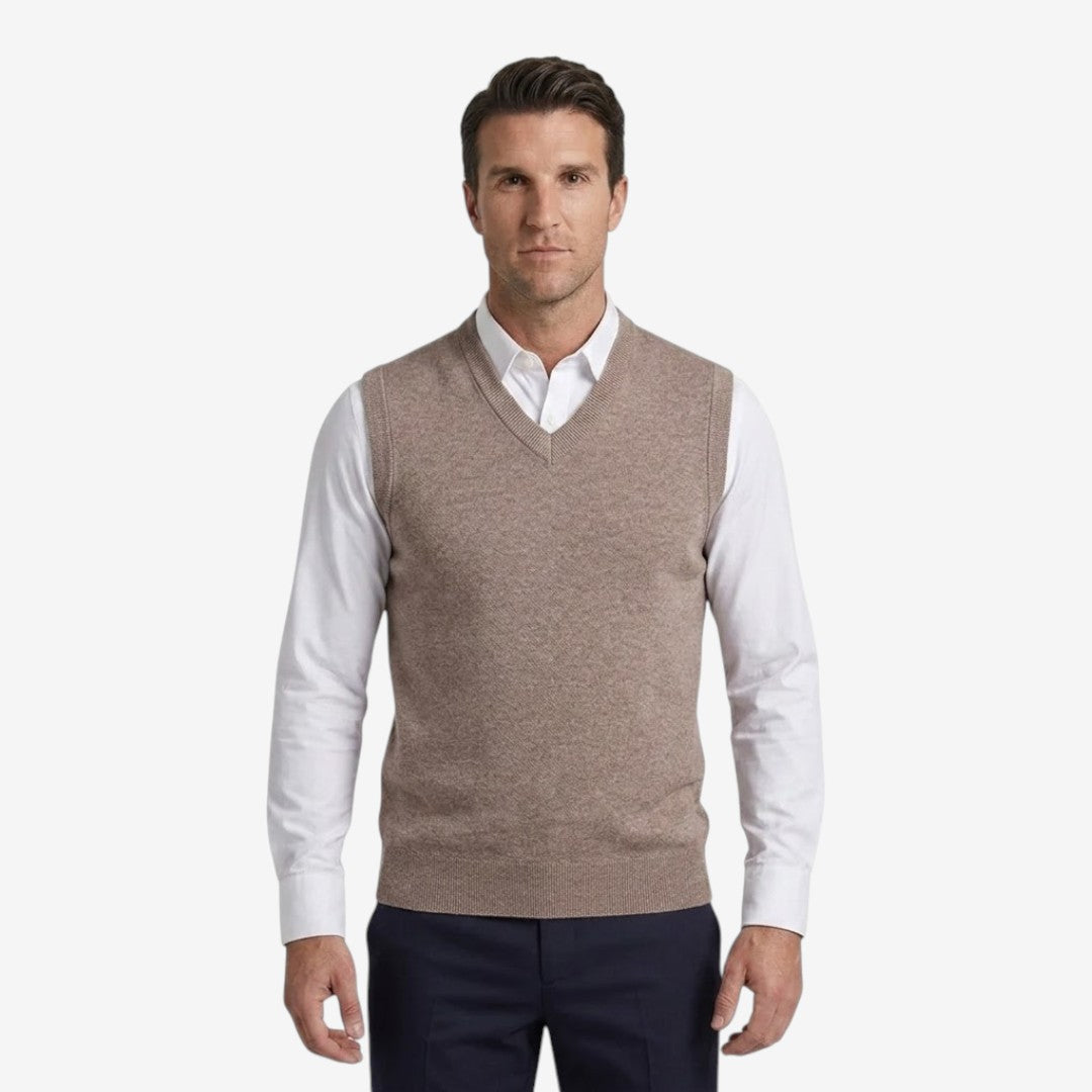 Jorvalore | Men's Warm Knit Slipover for Smart Casual Layering