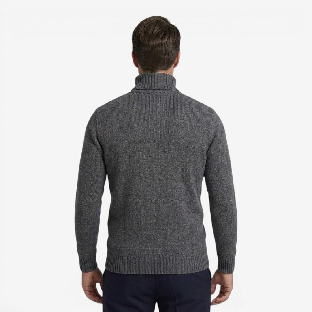 Jorvalore | Men's Warm Knit Turtleneck Jumper for Autumn & Winter