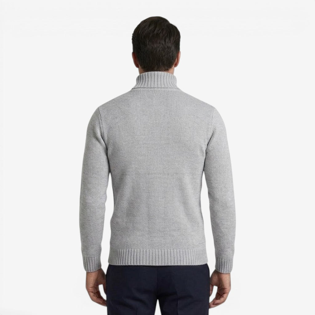 Jorvalore | Men's Warm Knit Turtleneck Jumper for Autumn & Winter