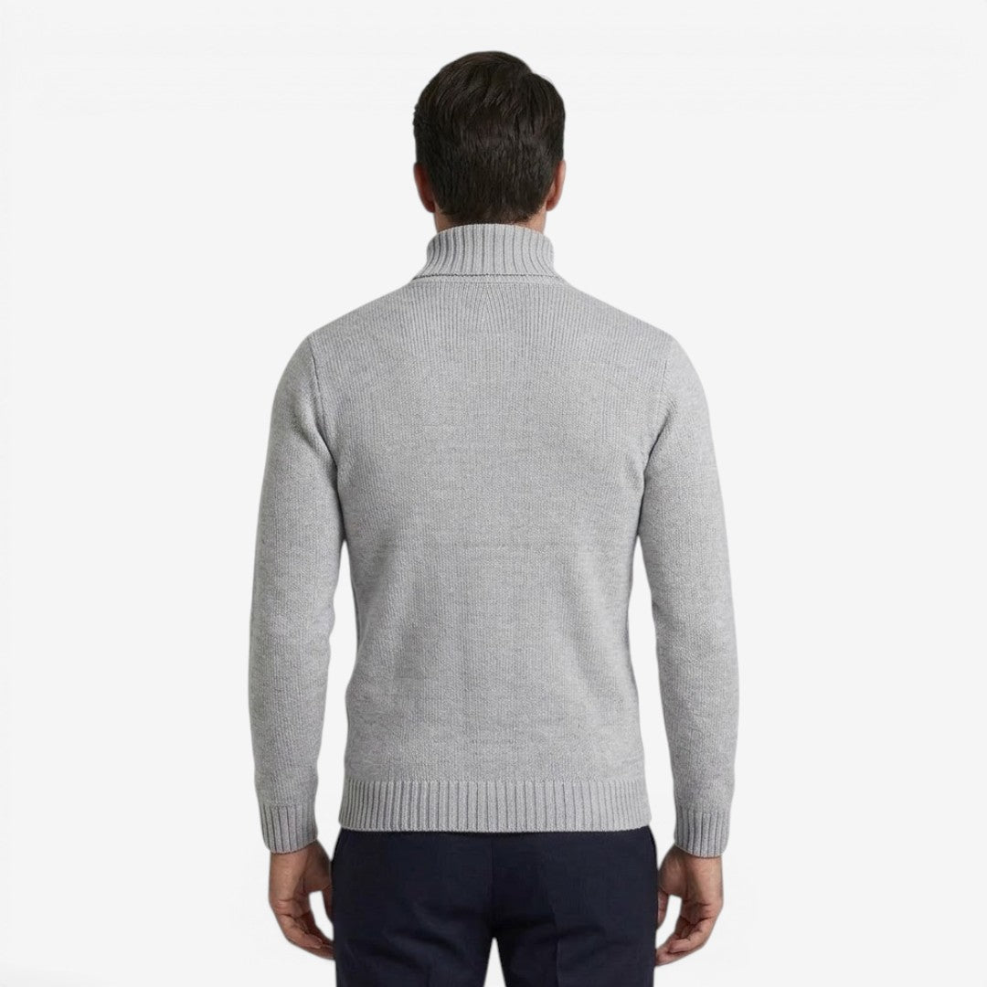Jorvalore | Men's Warm Knit Turtleneck Jumper for Autumn & Winter
