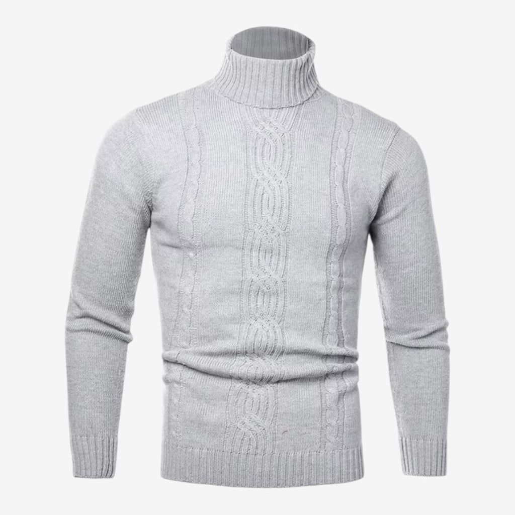 Jorvalore | Men's Warm Knit Turtleneck Jumper for Autumn & Winter