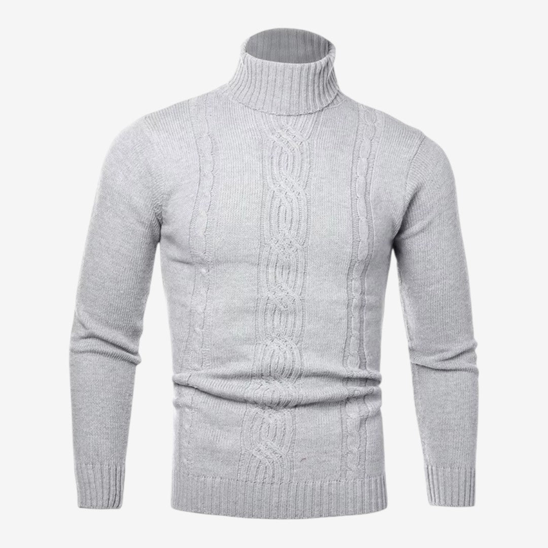 Jorvalore | Men's Warm Knit Turtleneck Jumper for Autumn & Winter