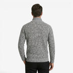 Jorvalore | Men's Warm Quarter Zip Knit Jumper for Fall and Winter