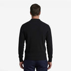 Jorvalore | Men's Warm Quarter Zip Knit Jumper with Stretch Comfort