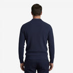 Jorvalore | Men's Warm Quarter Zip Knit Jumper with Stretch Comfort
