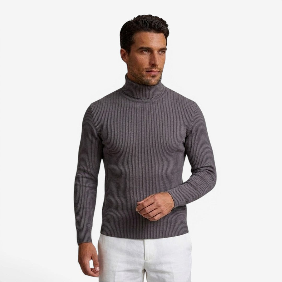 Jorvalore | Men's Warm Turtleneck Knit Jumper for Autumn & Winter